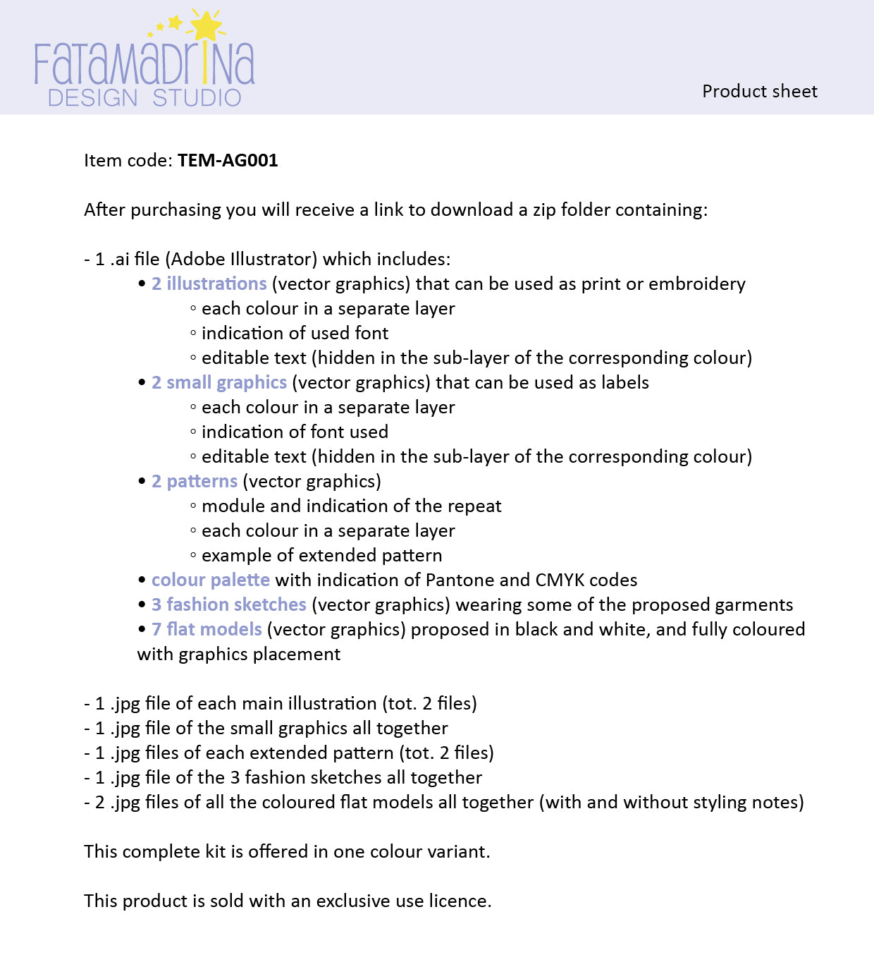 Pacchetto di grafiche - Facciamo una torta!