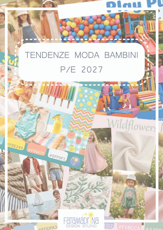 Trend book moda bambino Primavera/Estate 2027
