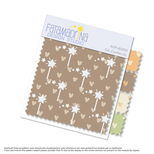 Pattern vettoriale - Micro cuori disegnati a mano