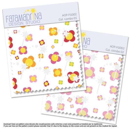 Pattern - Simple little flowers