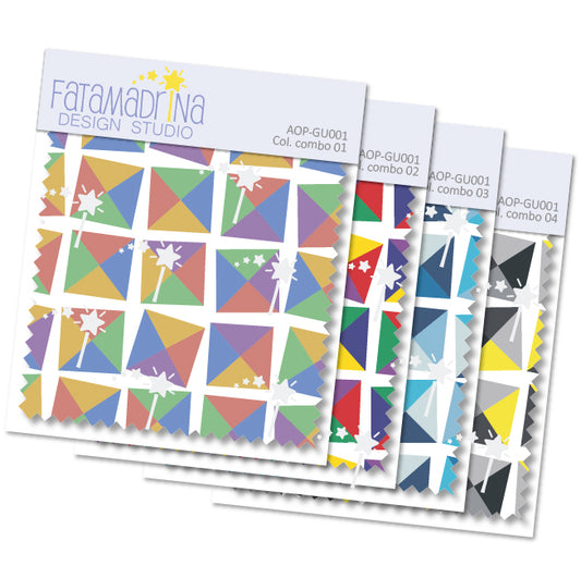 Pattern - Squares and triangles