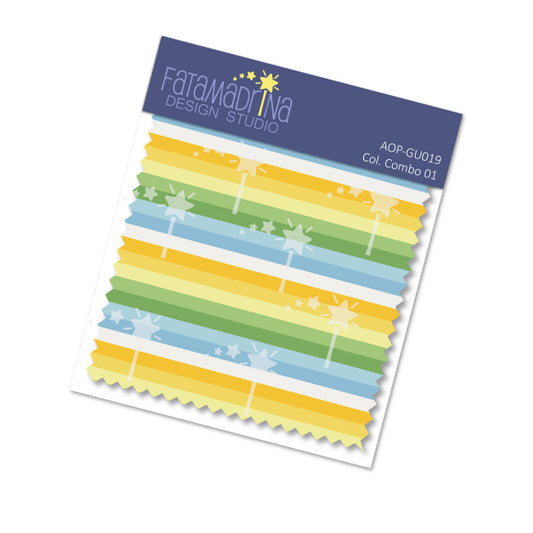 Pattern vettoriale - Righine multicolore