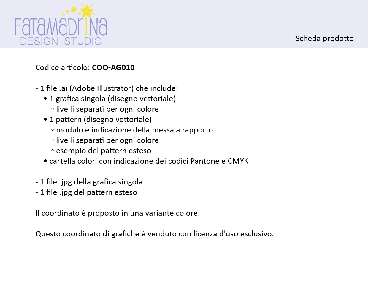 Coordinato di grafiche - Beauty retrò