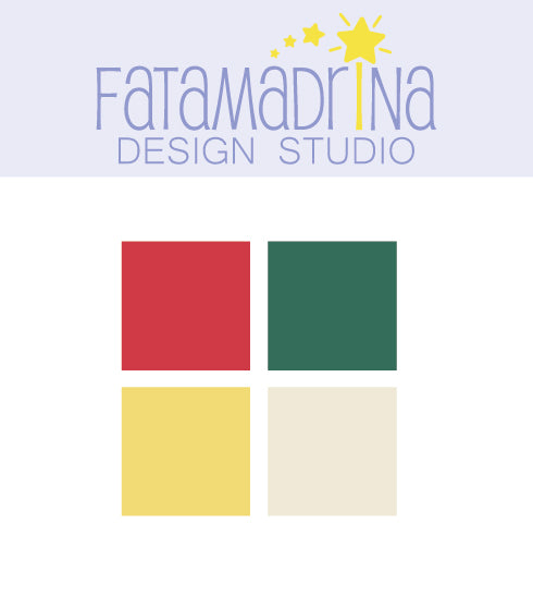 Palette colori natalizi