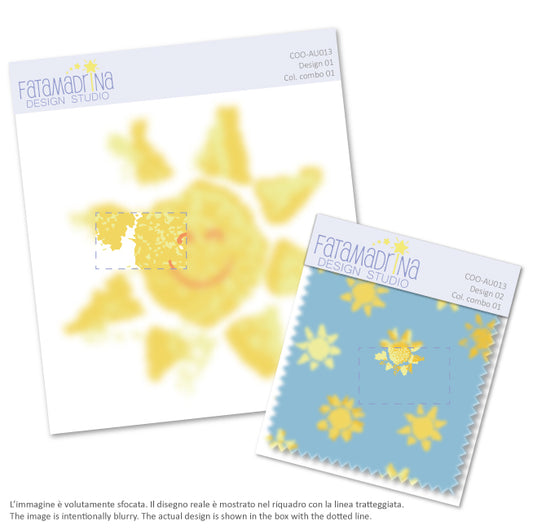 Coordinato di grafiche - Sole che ride