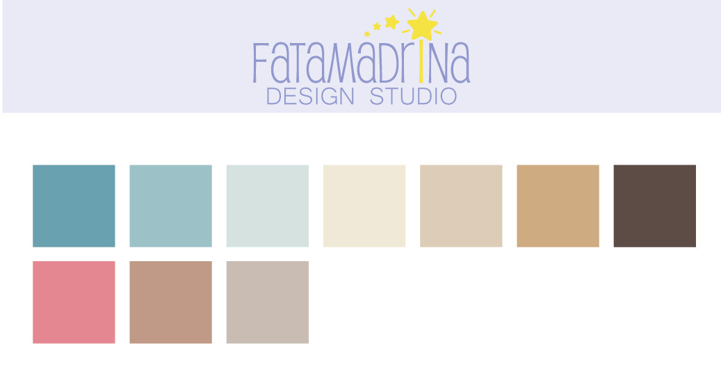 Colours palette of item COO-GU002