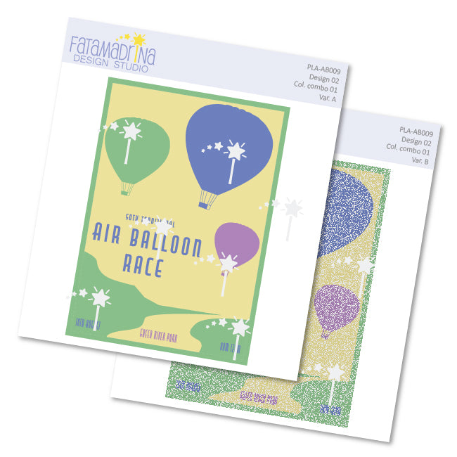 Illustration - Hot air balloons